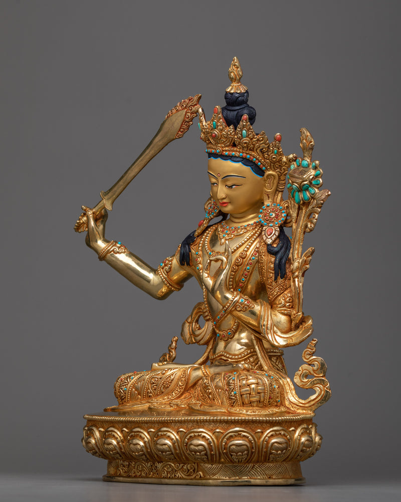 bodhisattva-manjushri-wenshu-statue