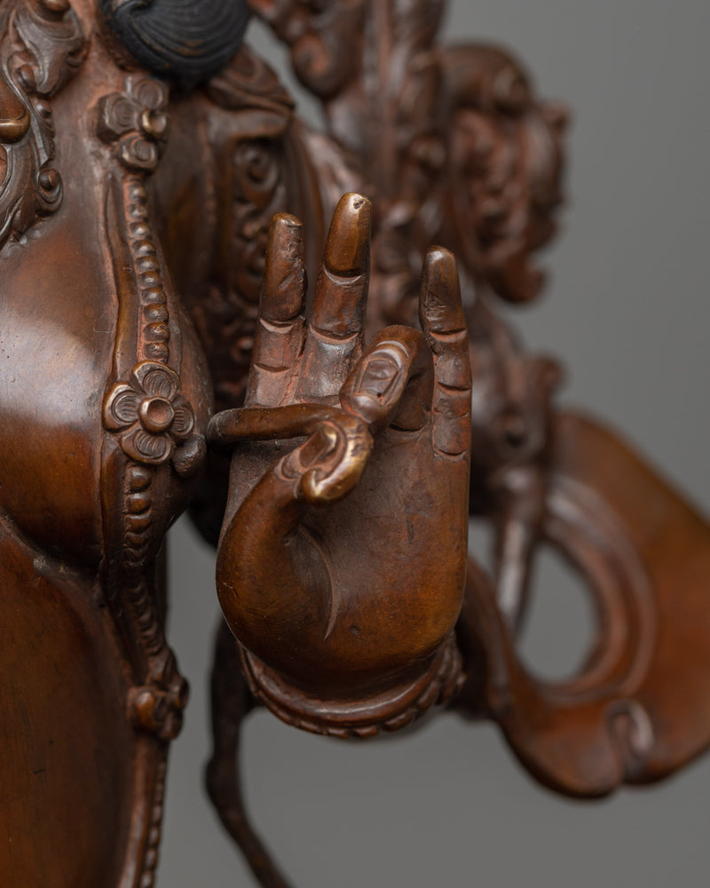 Green Tara Guru Statue | The Guiding Light of Enlightenment