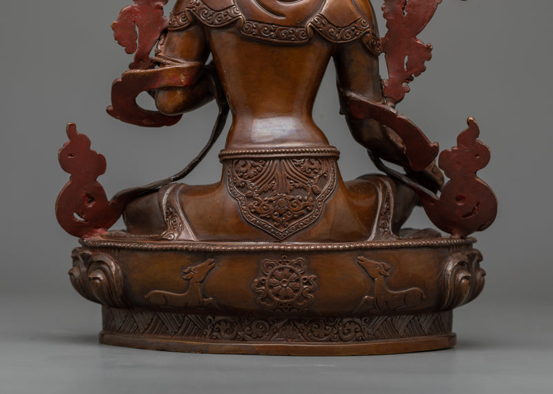 Green Tara Guru Statue | The Guiding Light of Enlightenment