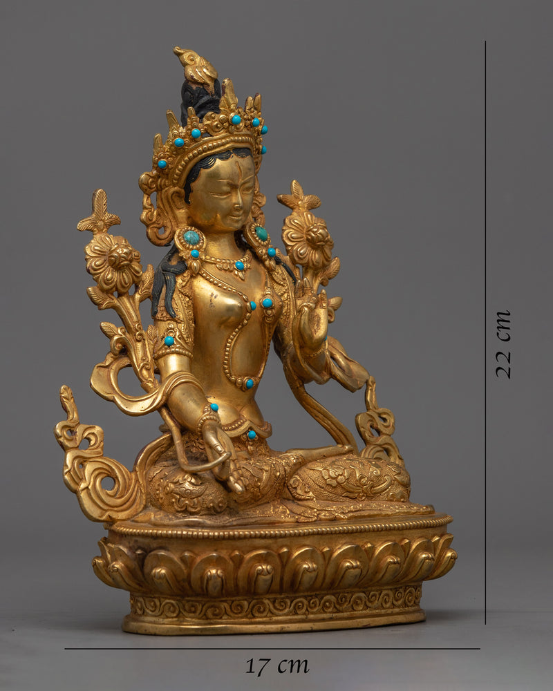 buddhist-goddess-white-tara-statue