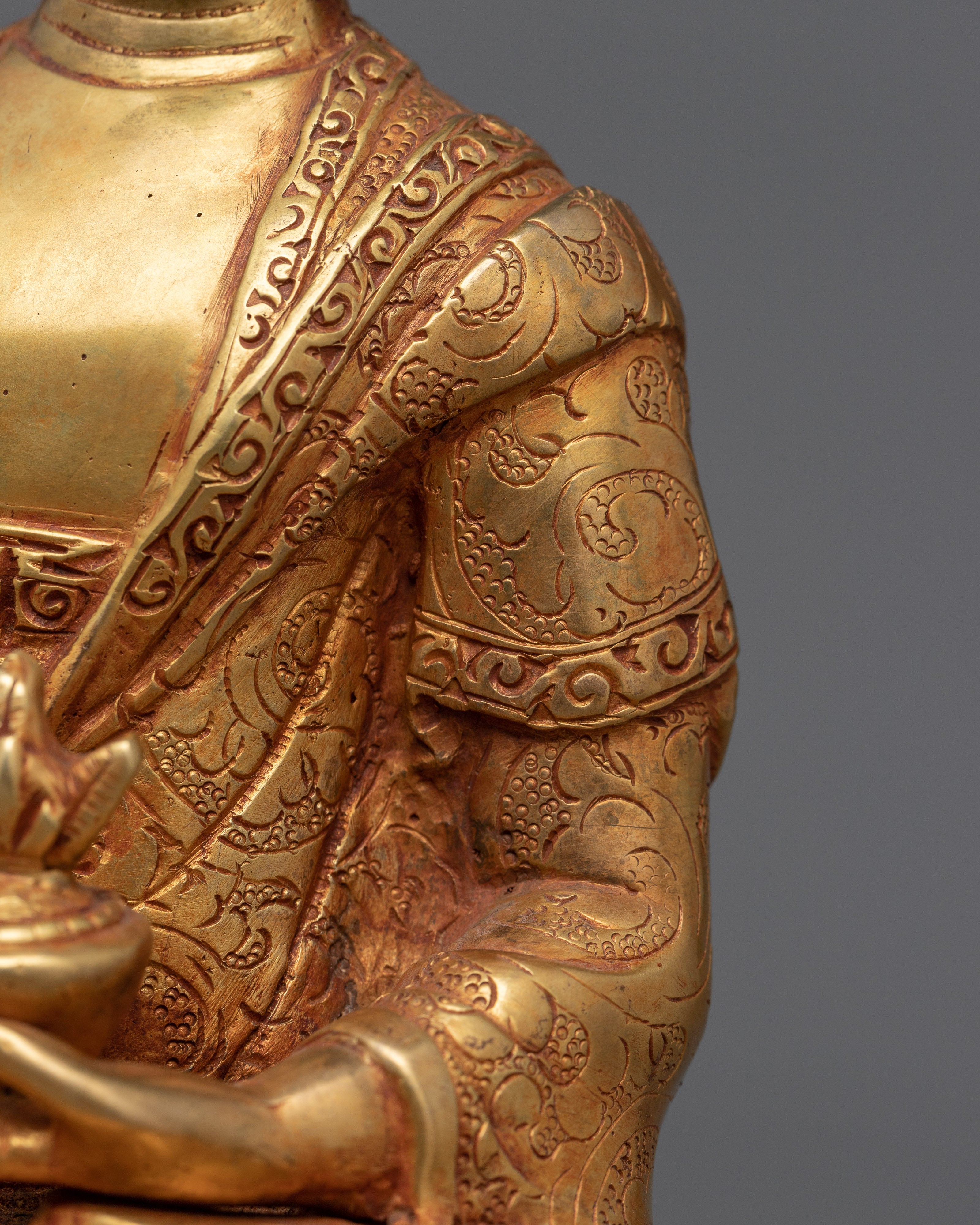 Medicine Buddha Statues Collection | Spiritual 24K Gold Gilded Sculpture