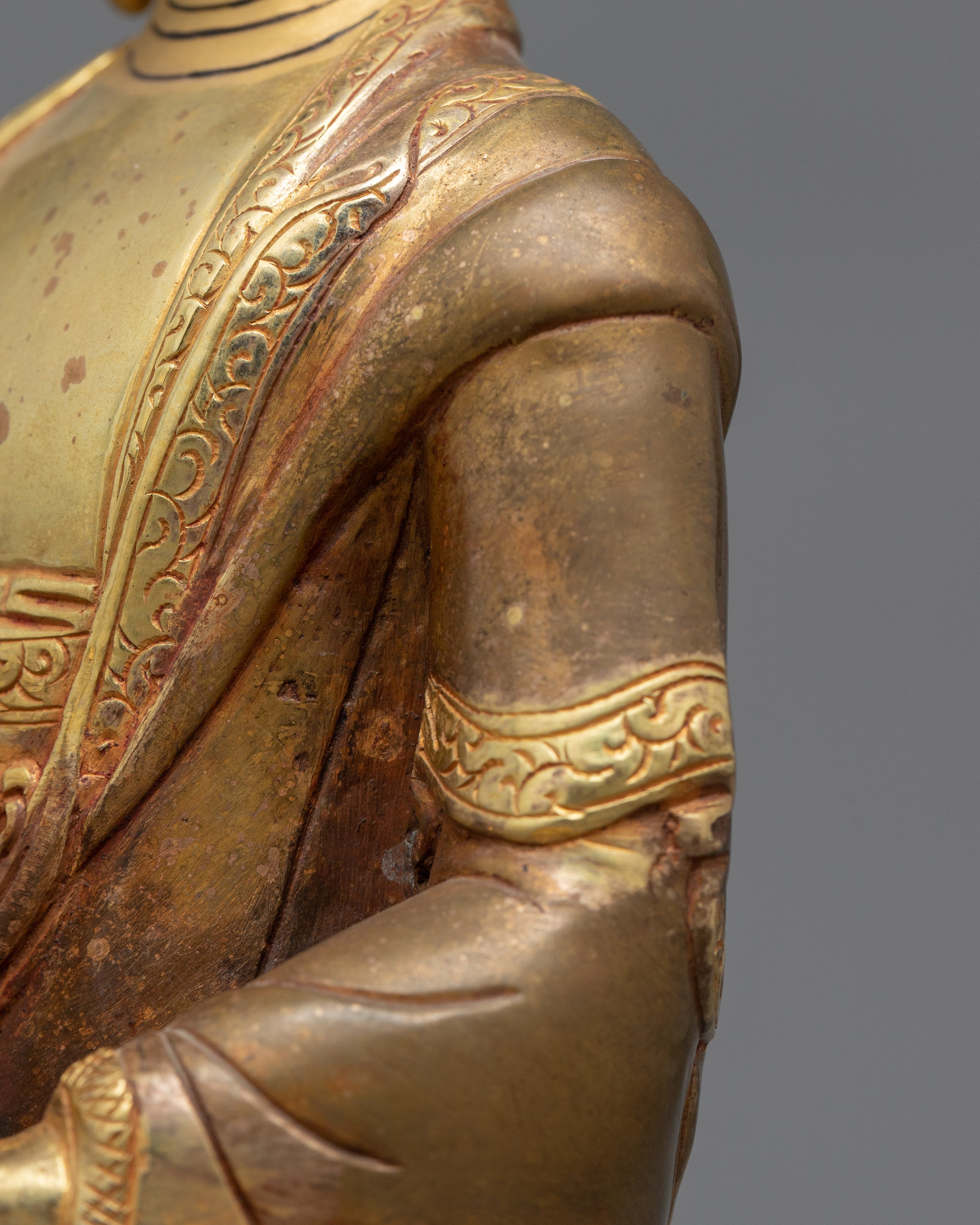 Medicine Buddha Hand Mudra Statue | Symbol of Healing & Meditation