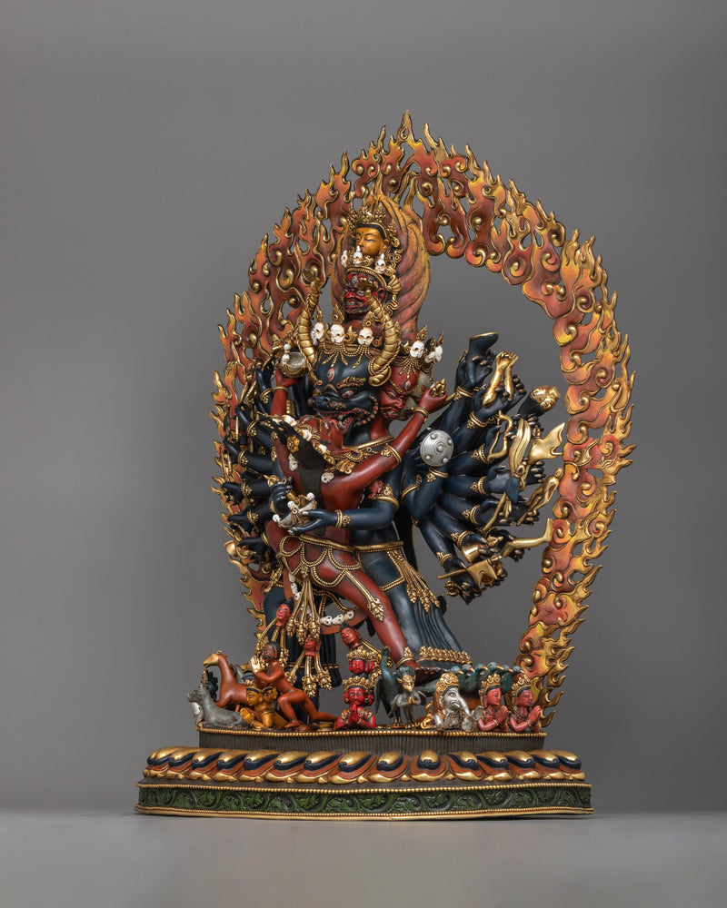 Vajrabhairava & Vajravetali | The Dance of Divine Wrath & Power
