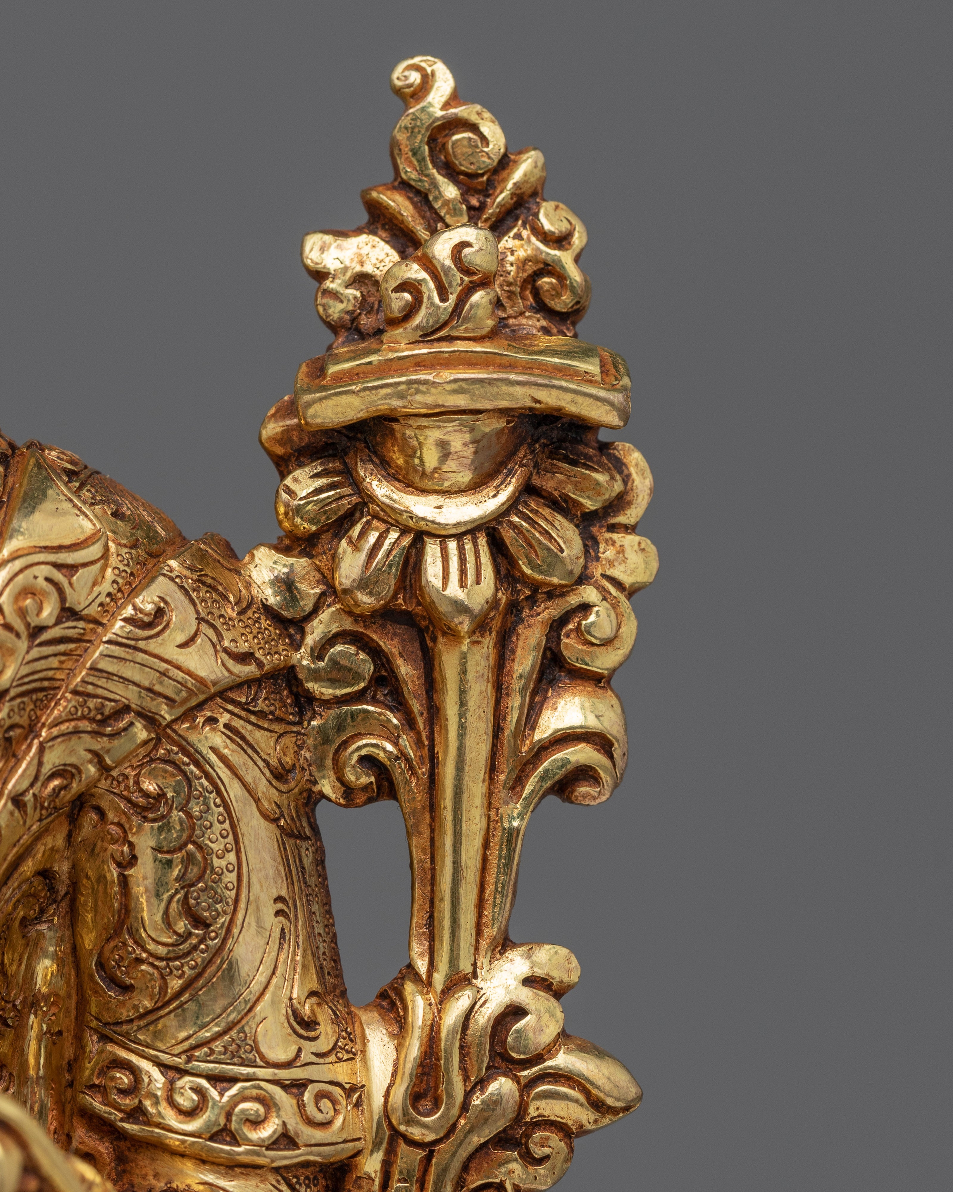 Tsongkapa & His Main Disciples Statue Set | Himalayan Gold Gilded Art