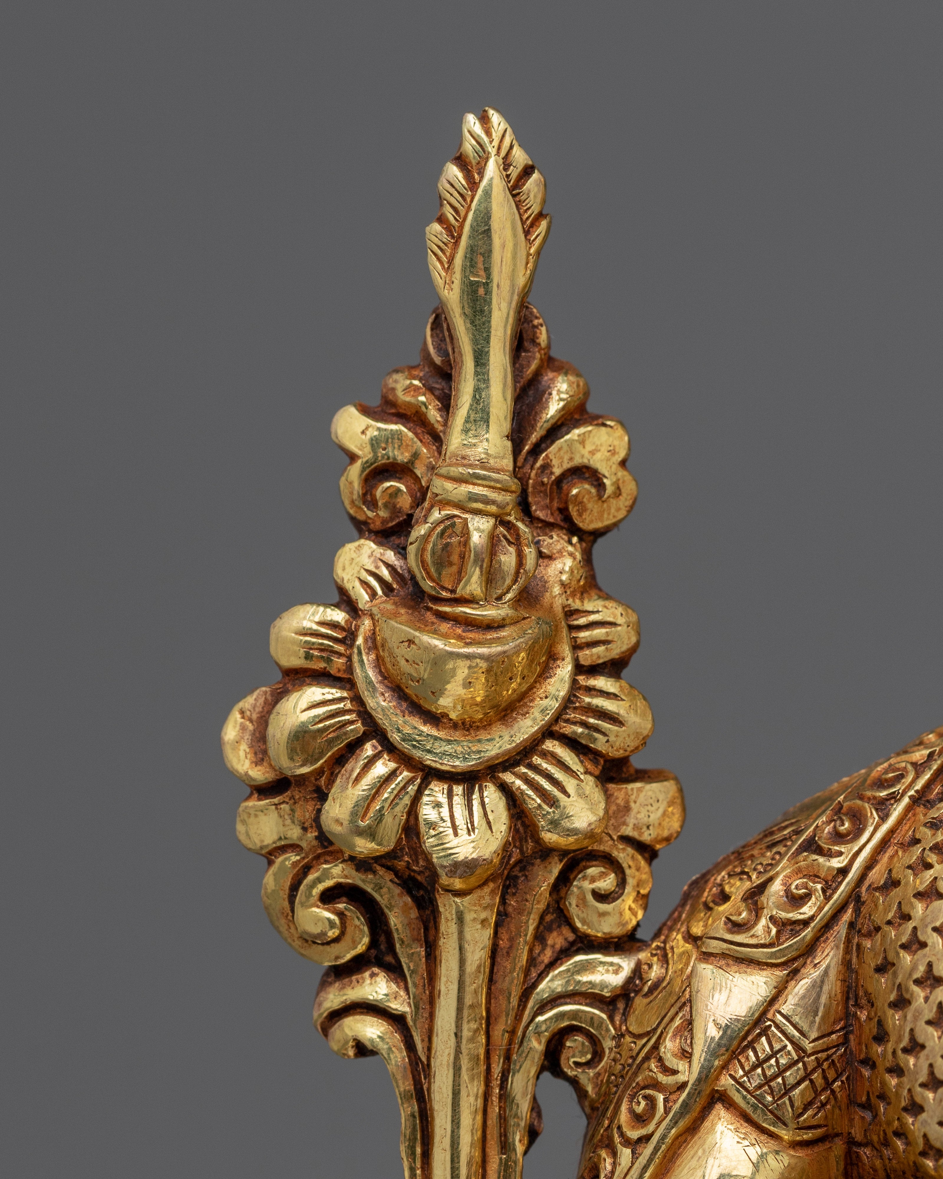 Tsongkapa & His Main Disciples Statue Set | Himalayan Gold Gilded Art