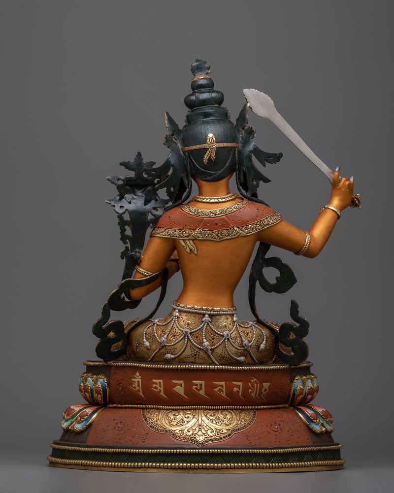 Monju Bosatsu Sculpture | Beacon of Transcendent Wisdom