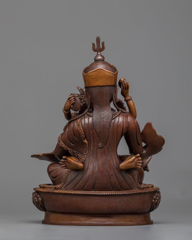 Guru Rinpoche with Consort Sculpture | Spiritual Harmony