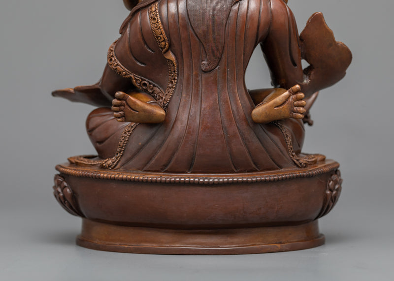 Guru Rinpoche with Consort Sculpture | Spiritual Harmony