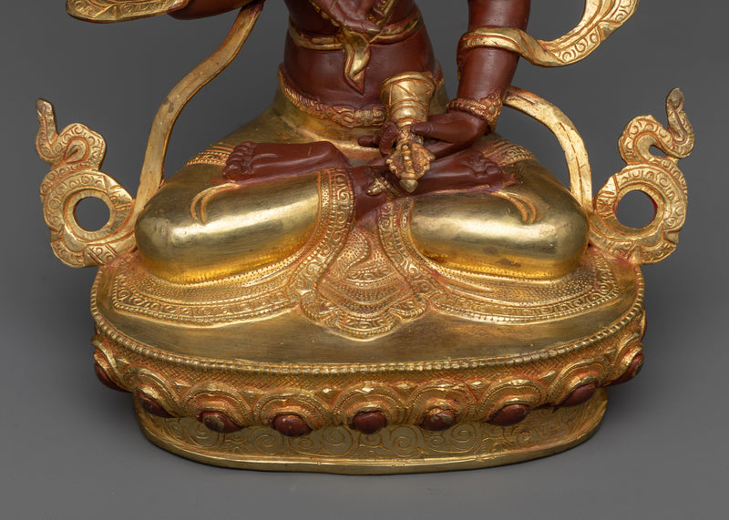 Guru Vajrasattva Sculpture | Himalayan Traditional Art