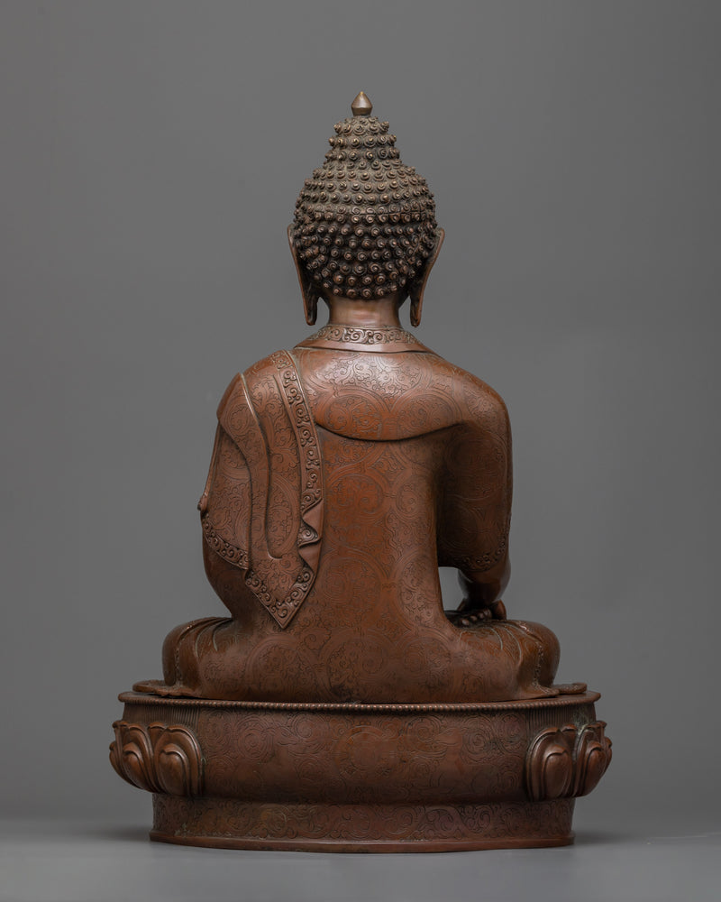 Peaceful Shakyamuni Buddha Statue | Serenity Embodied