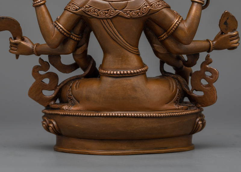 Vasudhara Goddess of Abundance Statue | Himalayan Traditional Artifacts