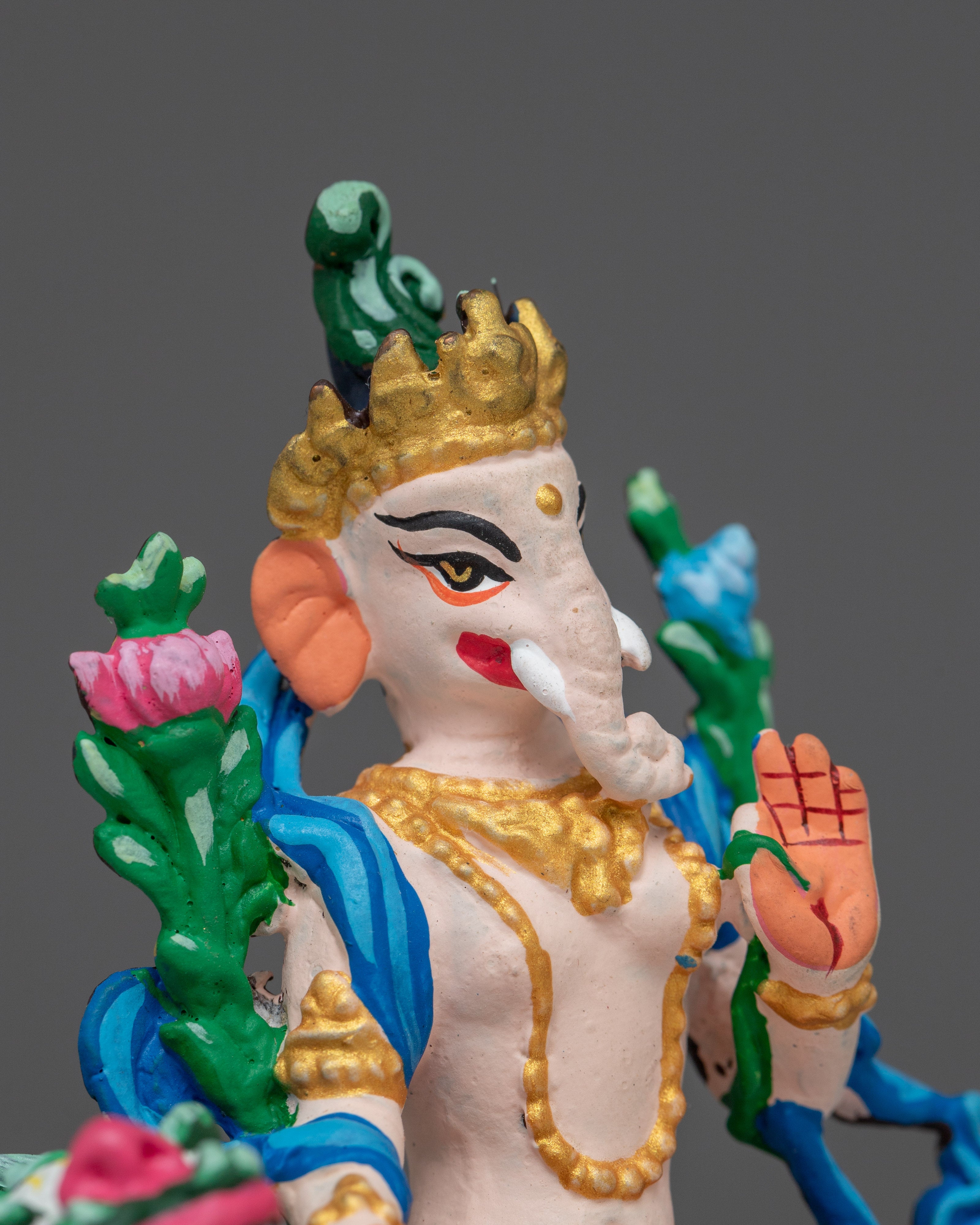 Compact Small Ganesha Statue | Symbol of Prosperity and Wisdom