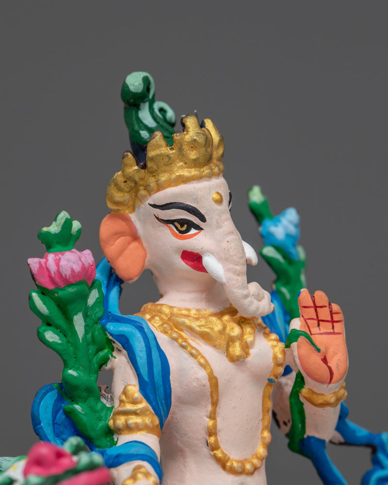Compact Small Ganesha Statue | Symbol of Prosperity and Wisdom