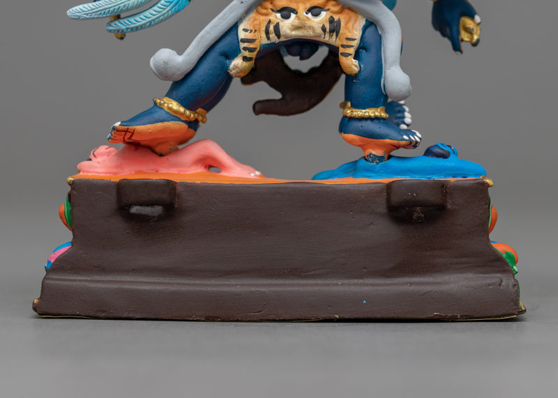Miniature Vajrakilaya Statue | Embodying Fierce Protection