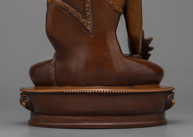 Healing Bhaisajyaguru Buddha Statue | Traditional Artwork