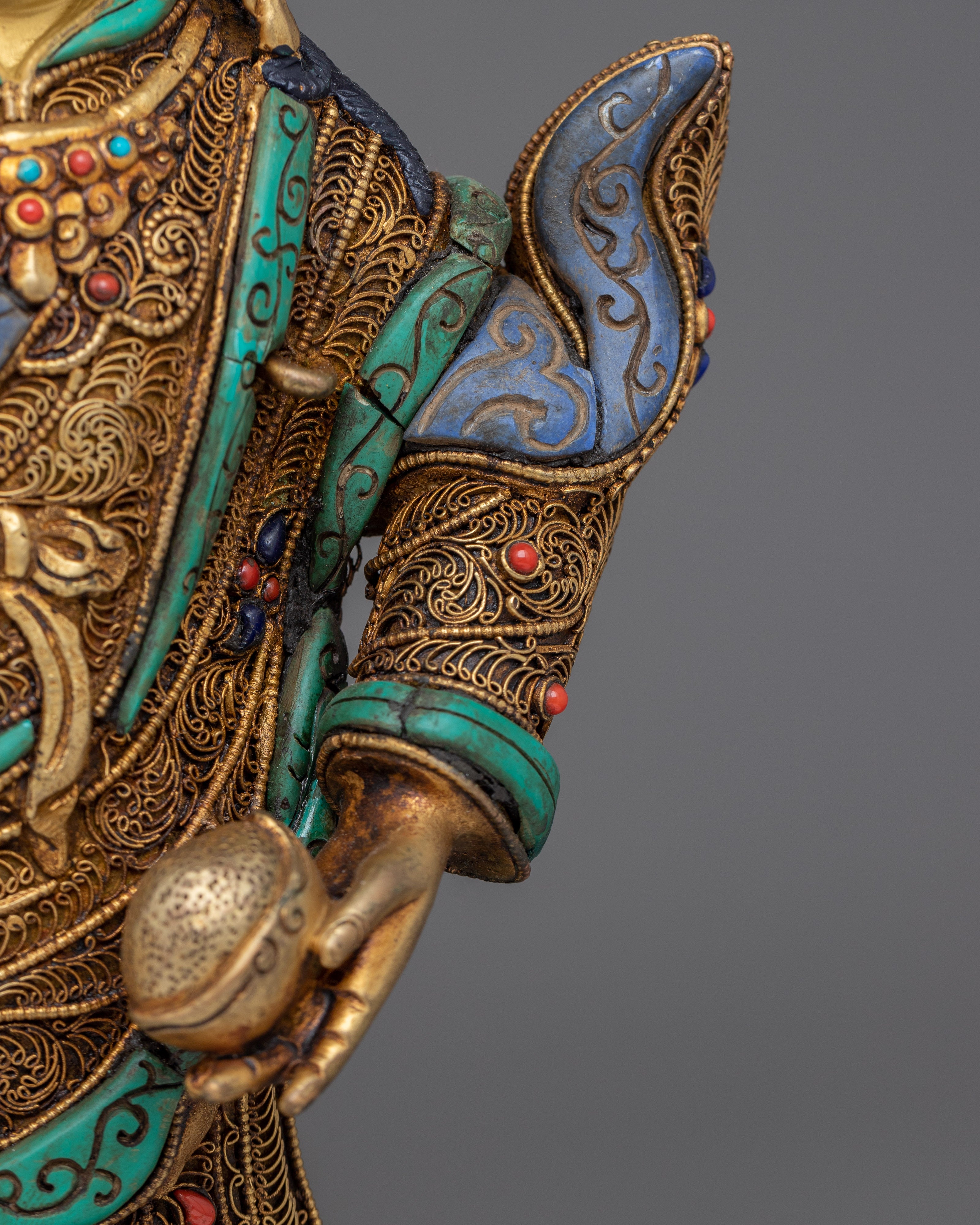 Standing Guru Rinpoche Sculpture | Presence of Padmasambhava