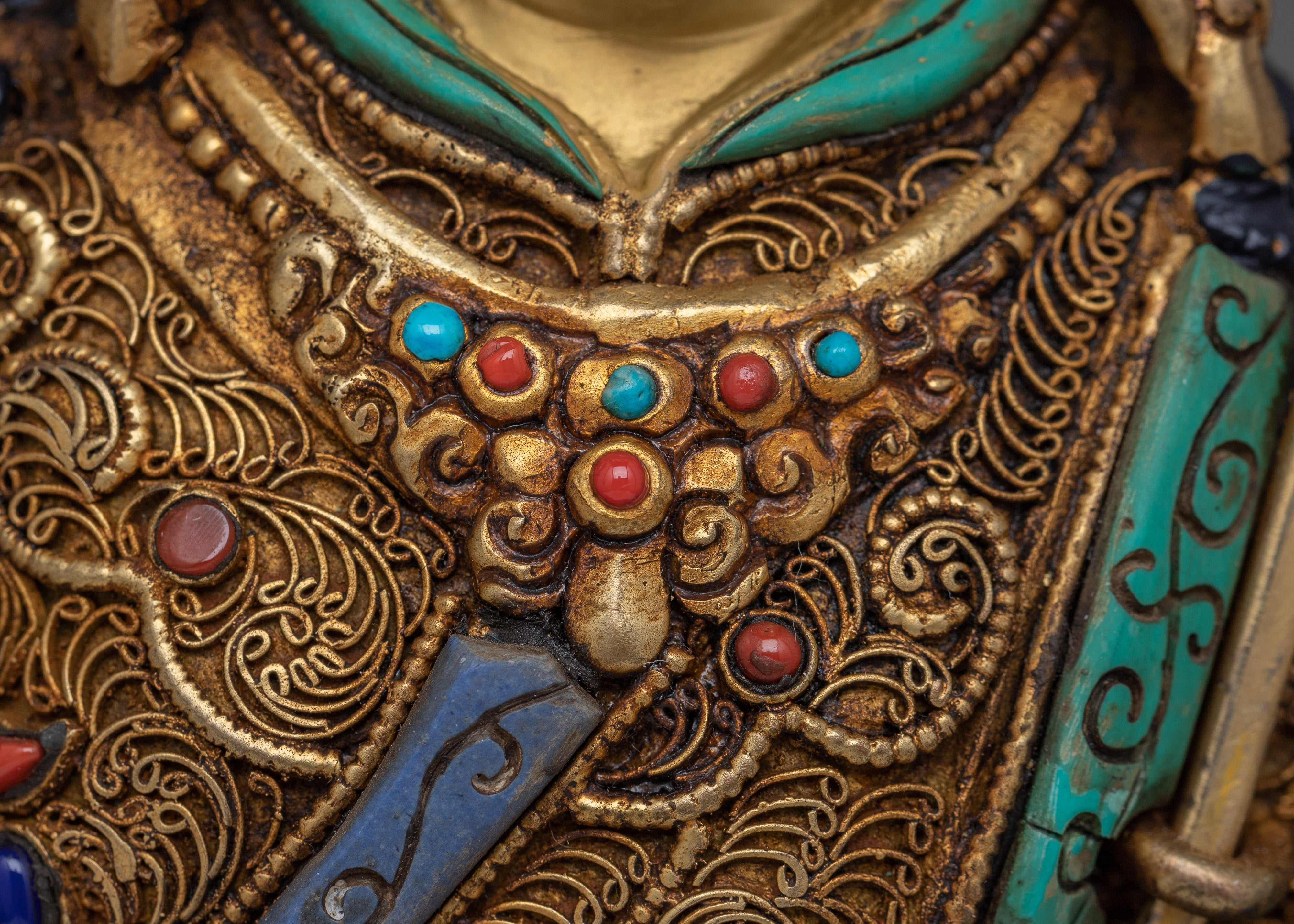 Standing Guru Rinpoche Sculpture | Presence of Padmasambhava