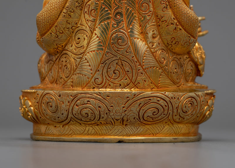 Padmasambhava Guru Rinpoche Statue | Himalayan Handmade Sculptures