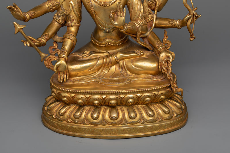 Maha Manjushri | The Wisdom Confluence Statuette