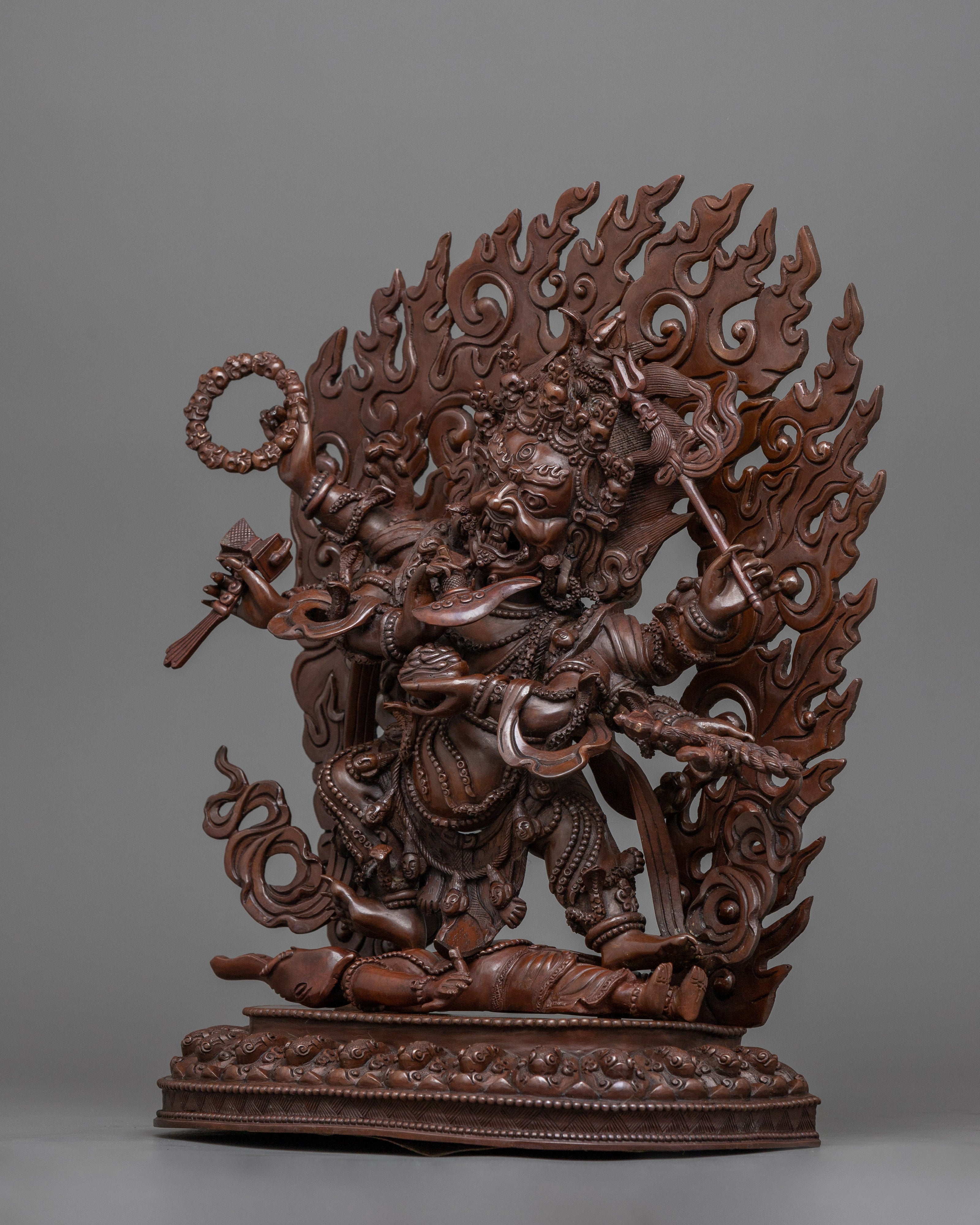 six-armed-mahakala-sculpture