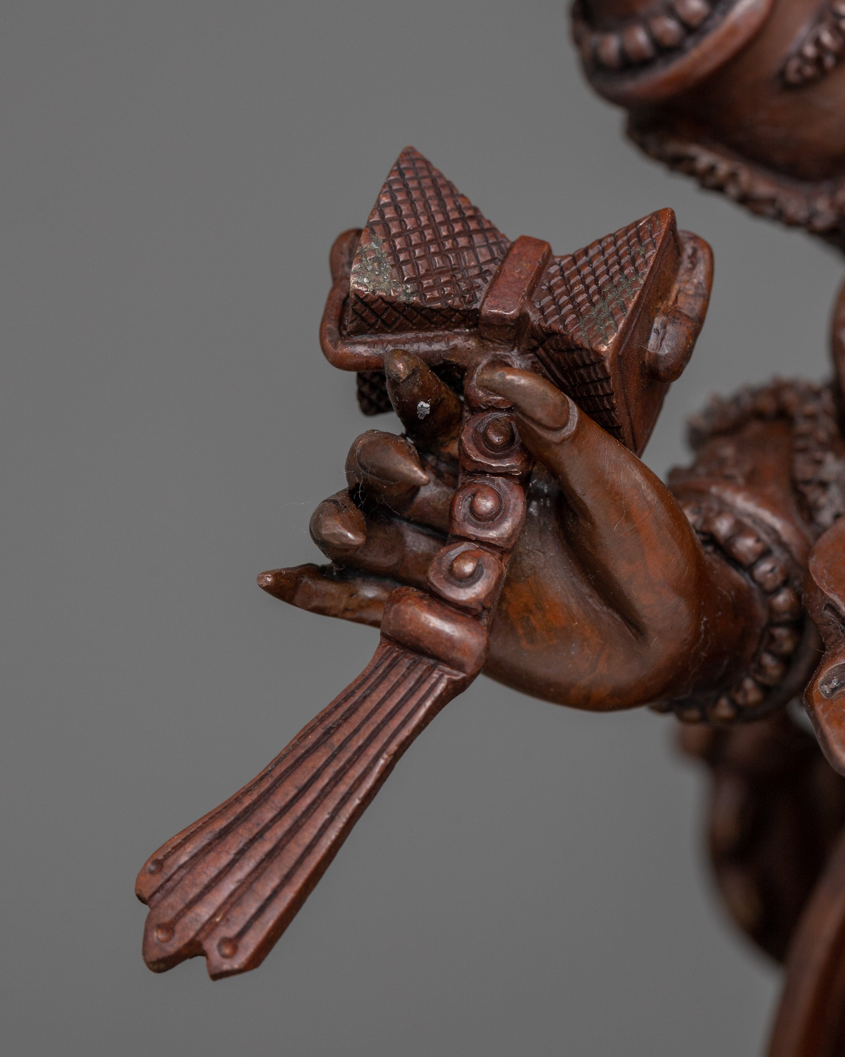 Six-Armed Mahakala Sculpture | Himalayan Oxidized Art