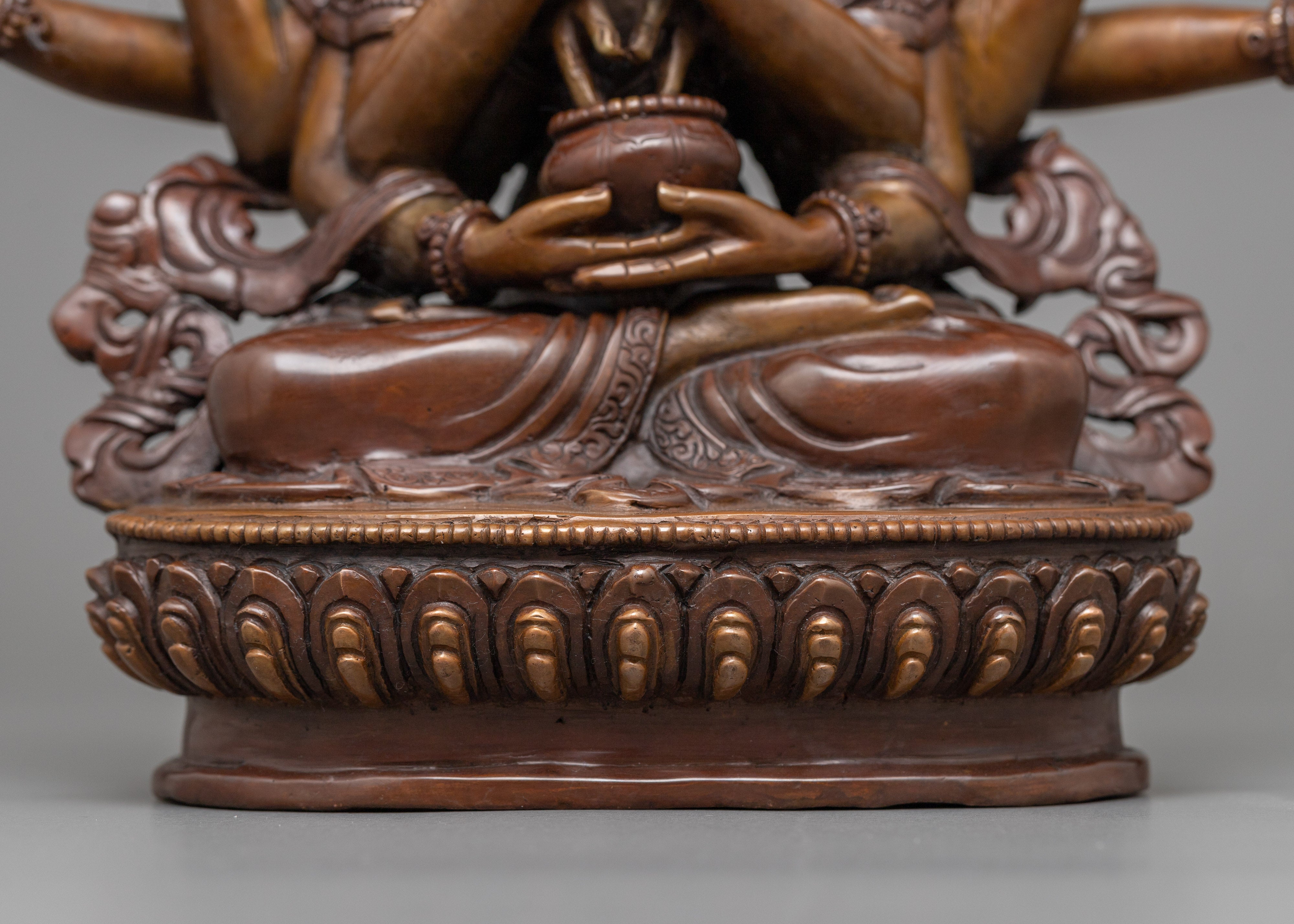 Manjuvajra Namasangiti Statue | Himalayan Spiritual Artwork