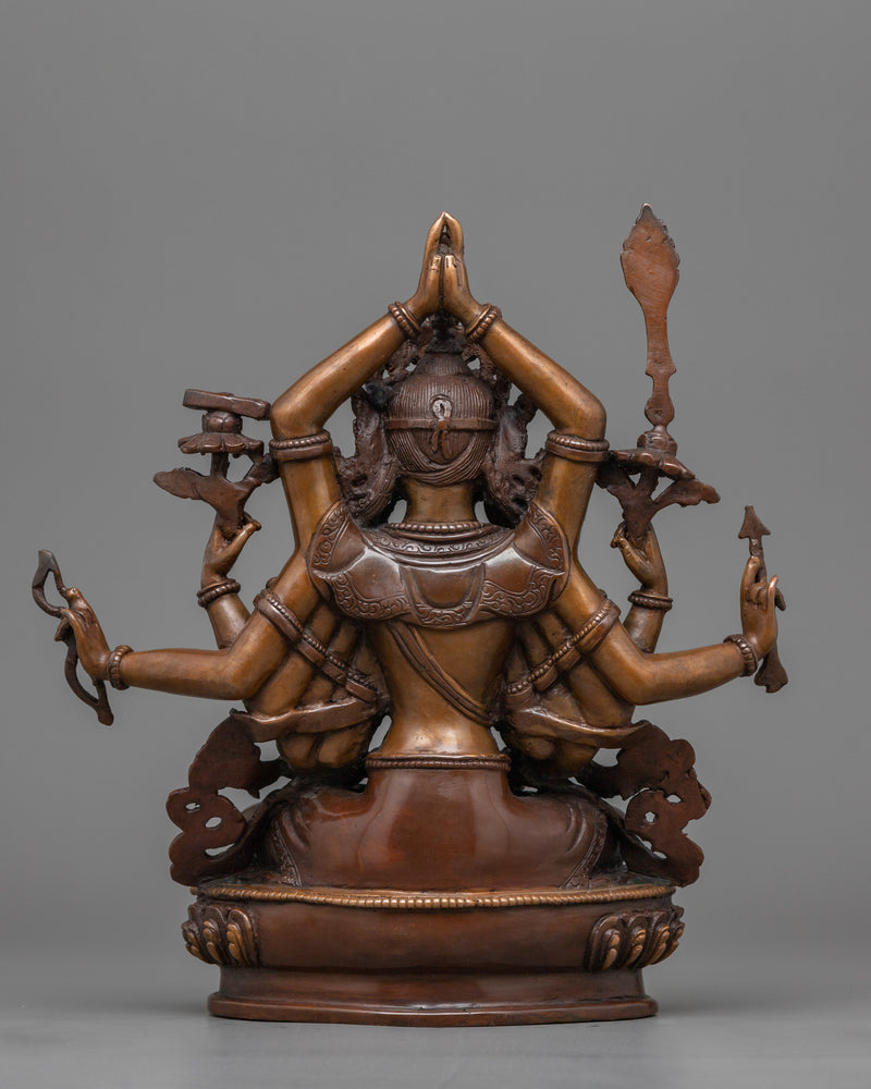 Manjuvajra Namasangiti Statue | Himalayan Spiritual Artwork