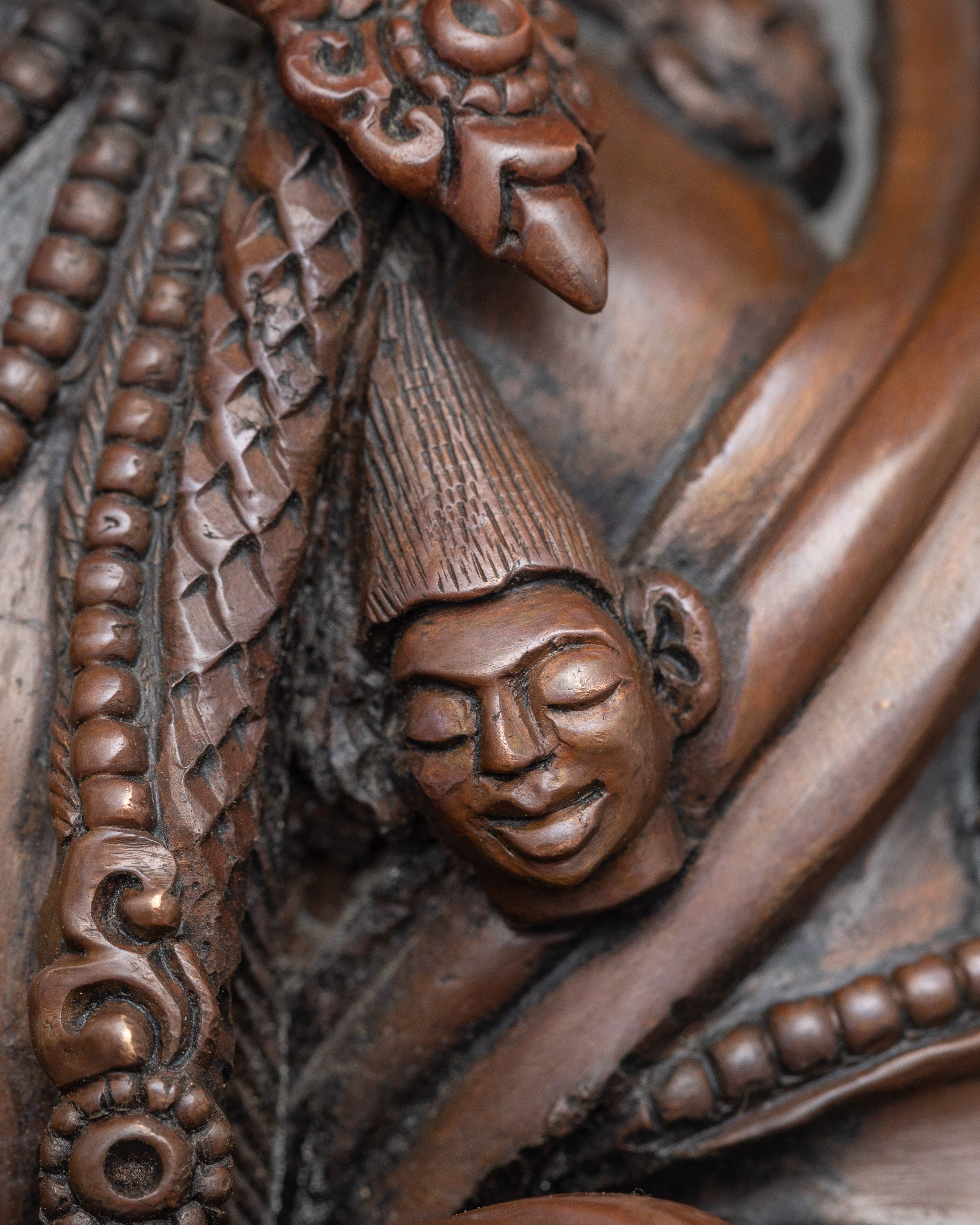 Sakyapa Mahakala Sculpture | The Protector's Grand Statue
