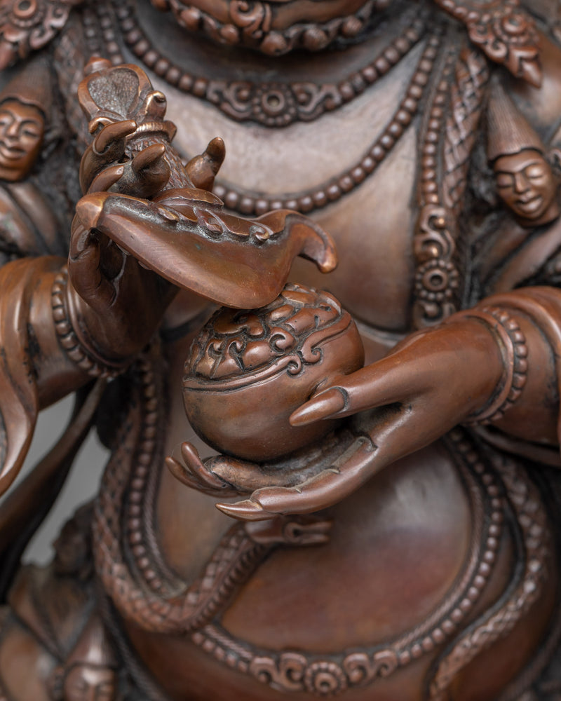 Shakyapa Mahakala Sculpture | The Protector's Grand Statue
