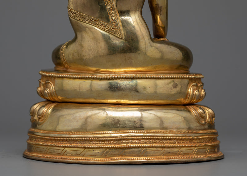 Buddha Sculpture Triad | Shakyamuni, Amitabha, and Medicine Buddha Set