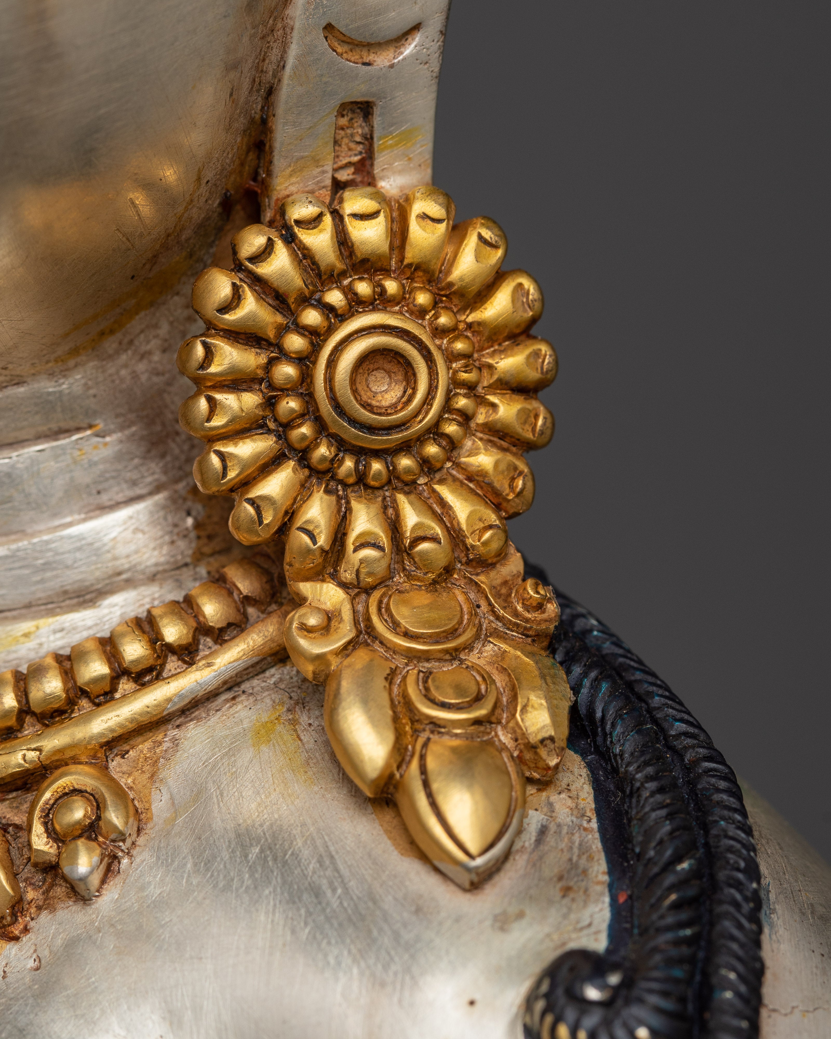 Standing Green Tara Idol | Divine Guardian Sculpture