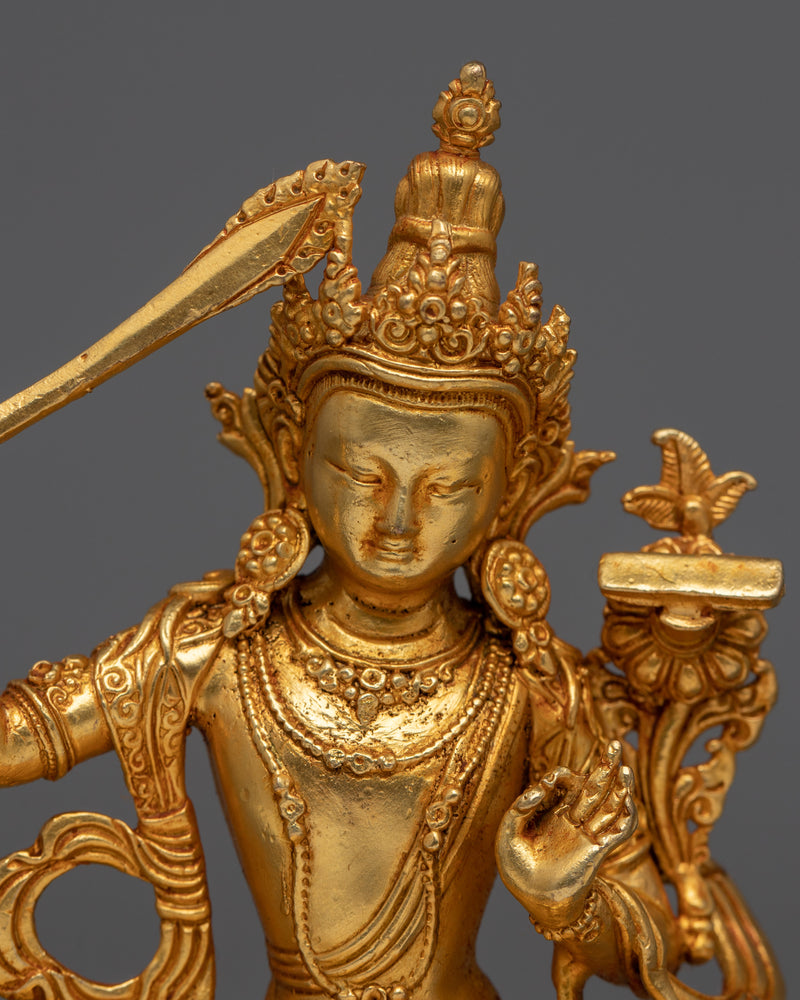 miniature-manjushri-statue