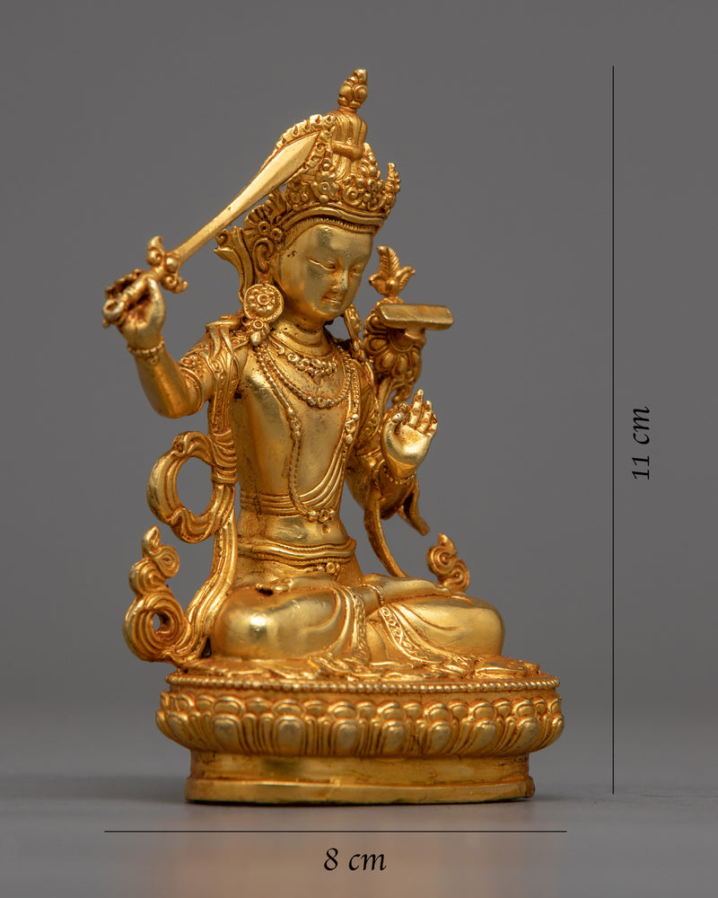 miniature-manjushri-statue