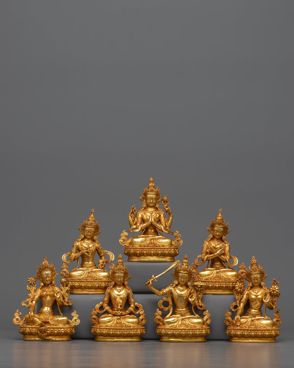 miniature-bodhisattva-set