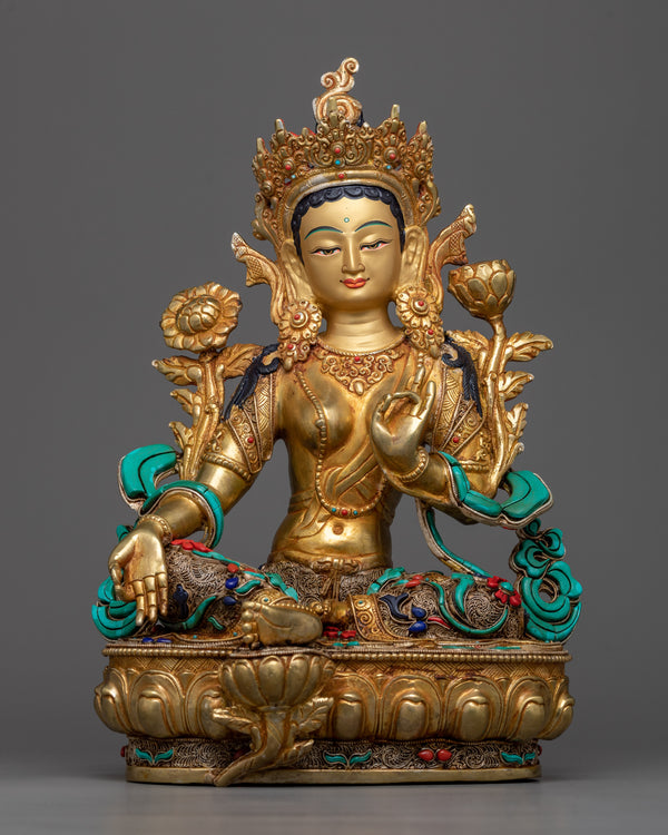 green-tara-buddhist-goddess-sculpture
