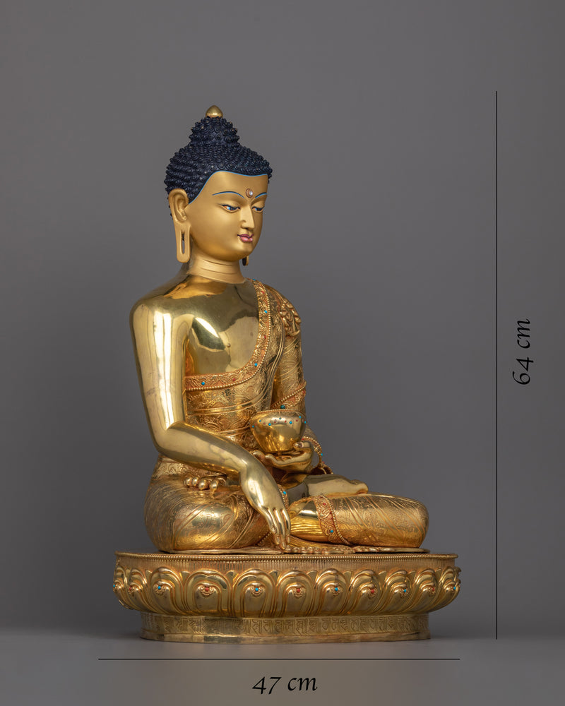 seated-shakyamuni-buddha-sculpture-for shrine