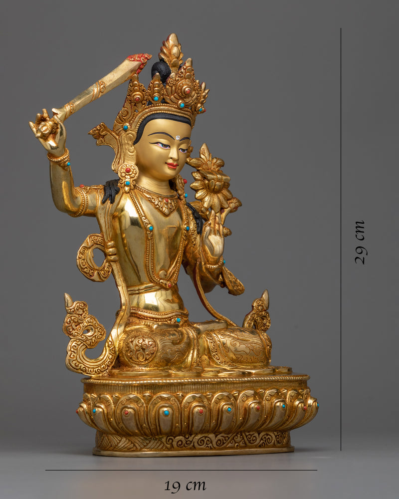 manjushri-god-sculpture