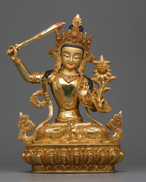 manjushri-god-sculpture