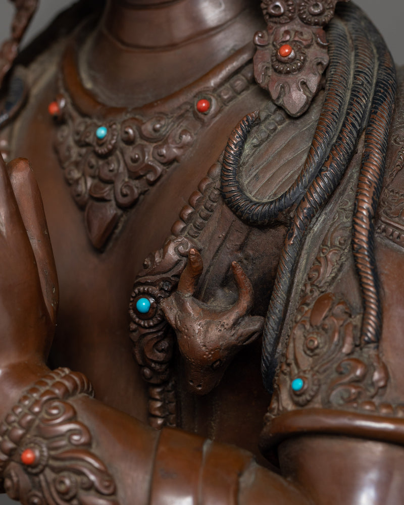 Majestic Buddha of Compassion Chenrezig Statue | Embodiment of Compassion and Mercy