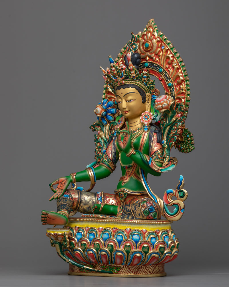 green-tara-bodhisattva-sculpture