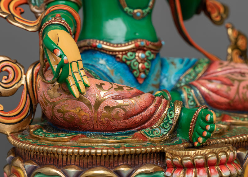 Greentara Sculpture | A Beacon of Compassionate Action