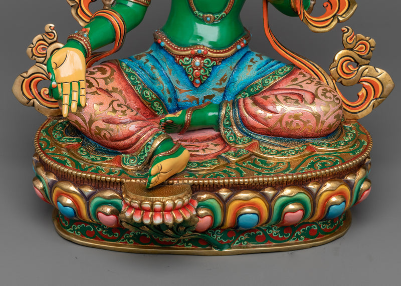 Greentara Sculpture | A Beacon of Compassionate Action