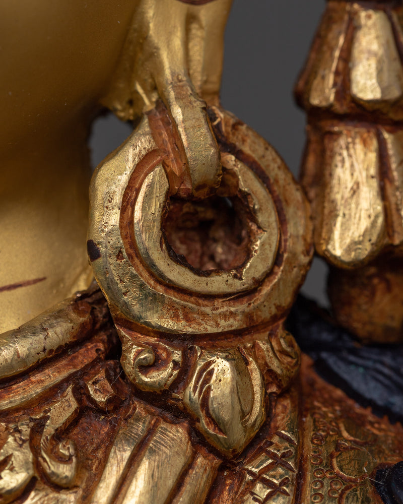 Cundi Bodhisattva Statue | 24K Gold Gilded Sculpture