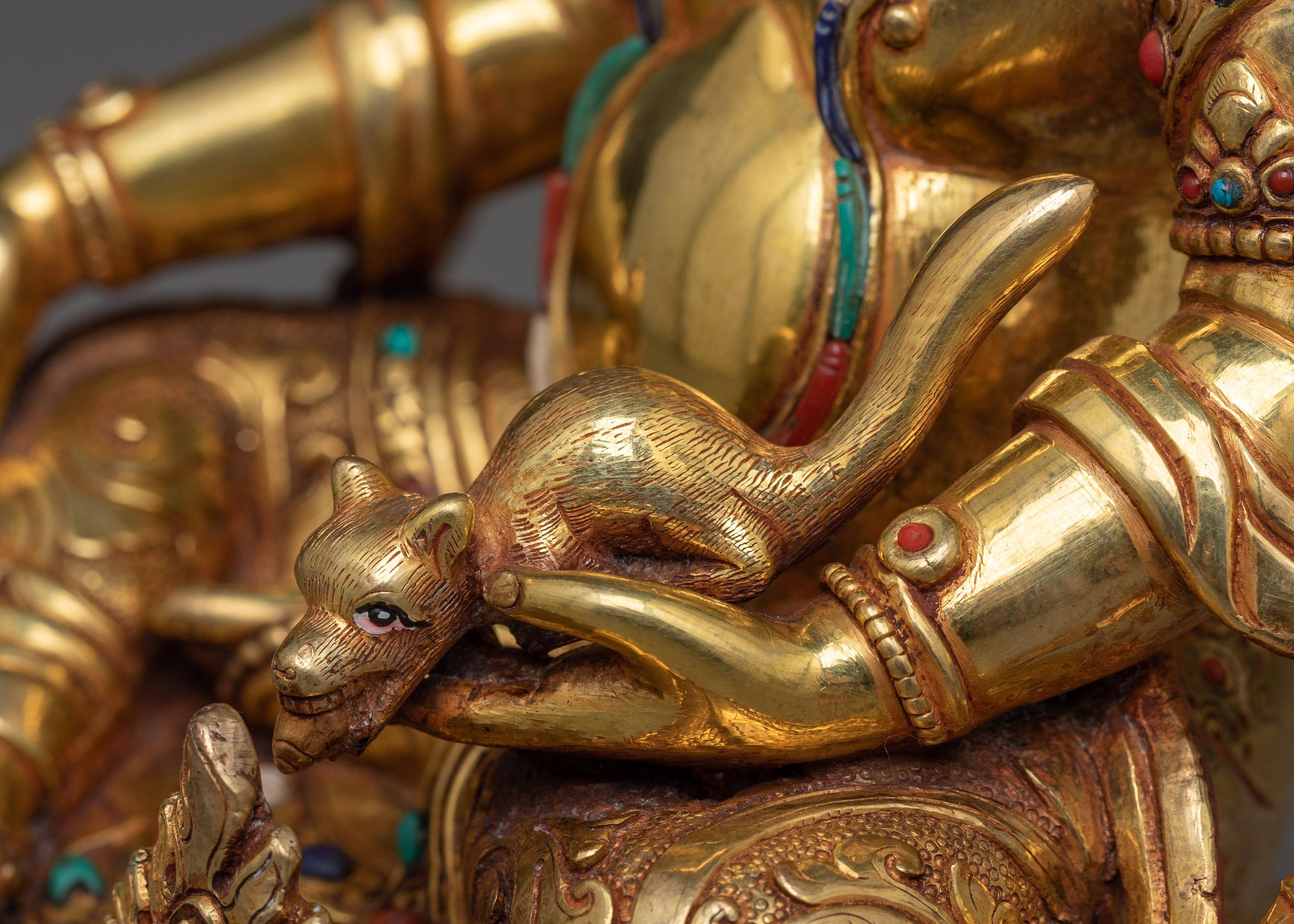 Dzambhala The Wealth Deity Statue | Icon of Prosperity and Fortune