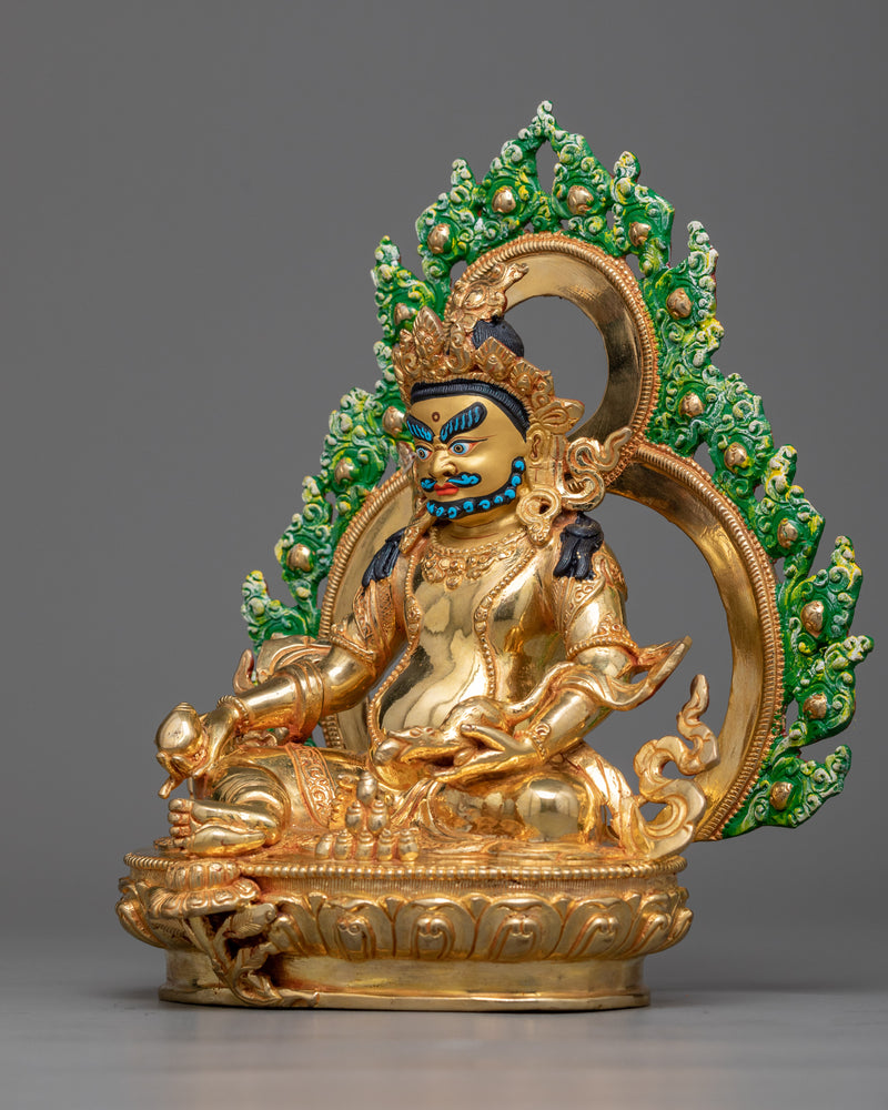 yellow-dzambhala-sadhana-sculpture 
