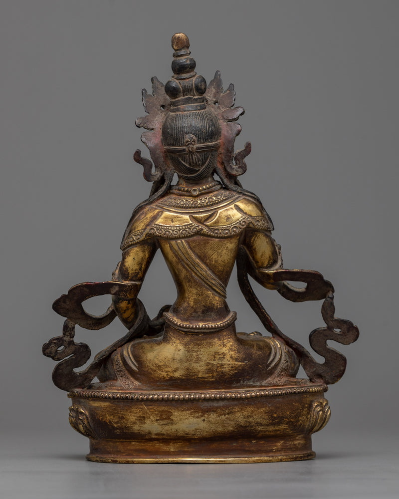 Arca Buddha Vajrasattva Statue | Golden Symbol of Purification