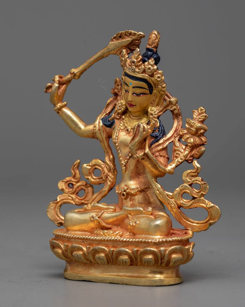 miniature-Bodhisattva-manjushri