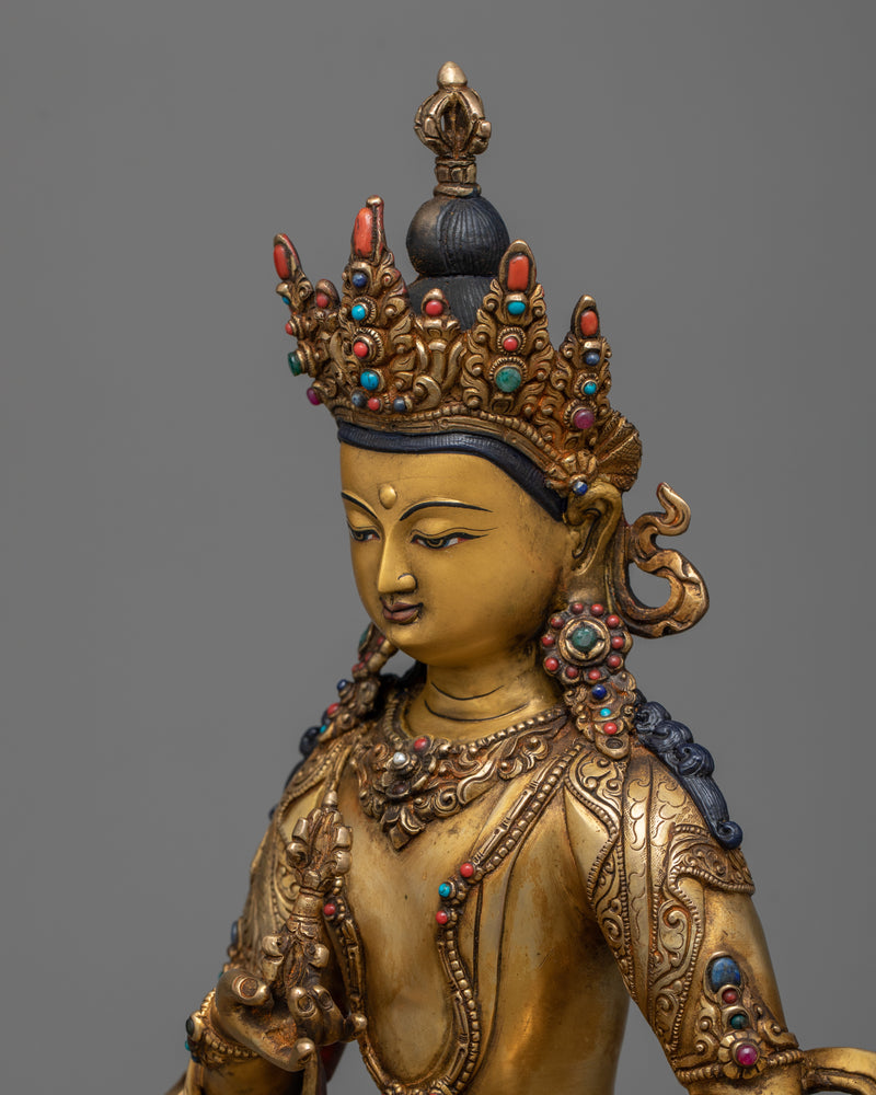 Elegant Vajra Satva Sculpture | Purification and Wisdom