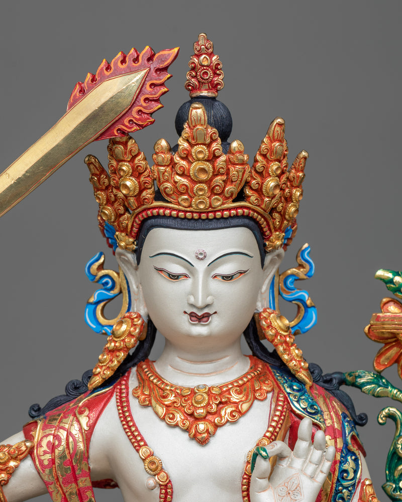tibetan manjushri statue 