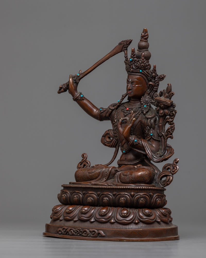 manjushri-bodhisattva-sculpture